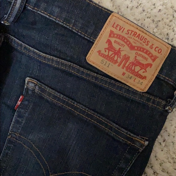 LEVIS | 511 dark wash denim - Picture 4 of 4